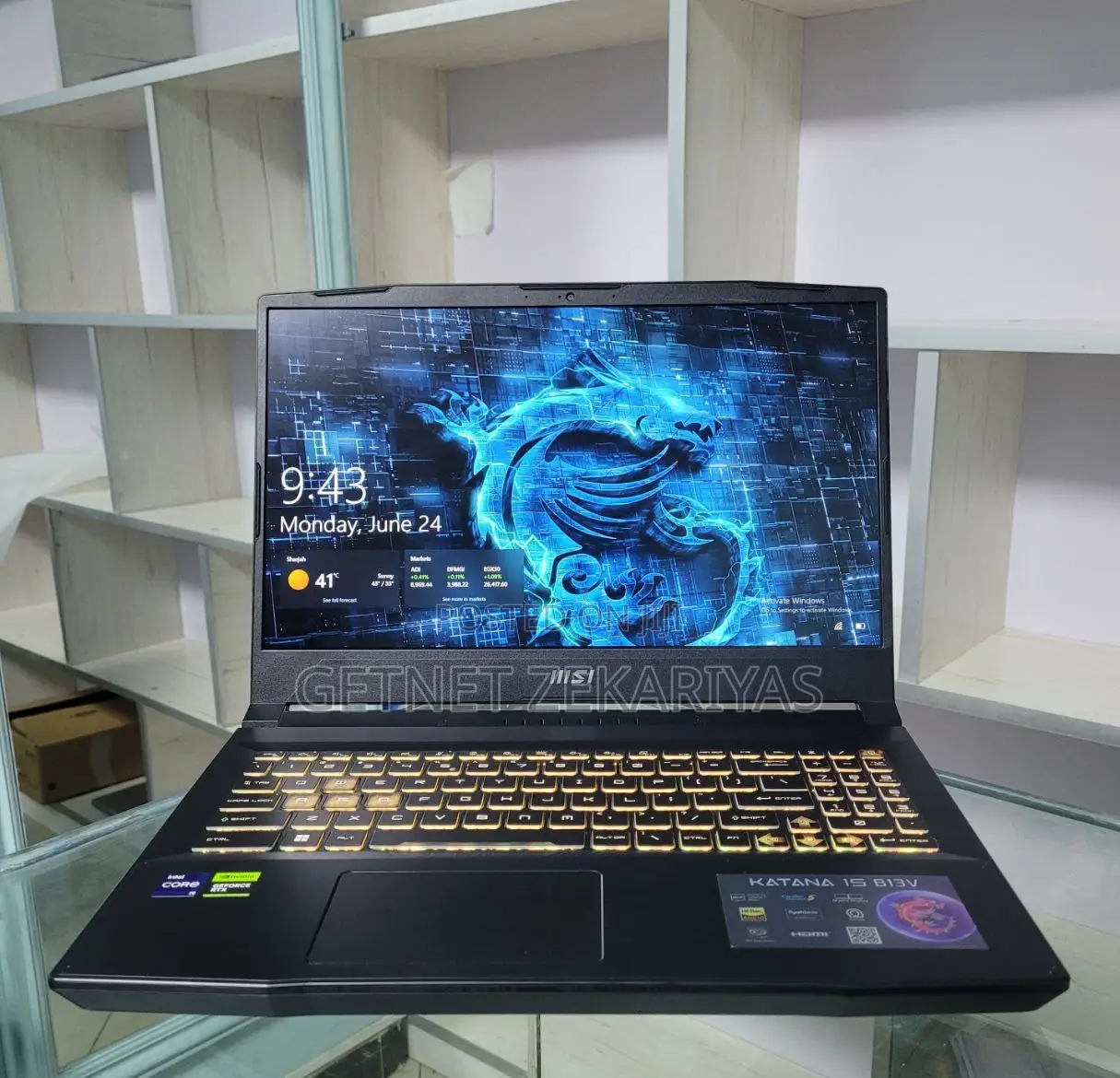 New Laptop MSI Katana 15 32GB Intel Core I9 SSD 1T