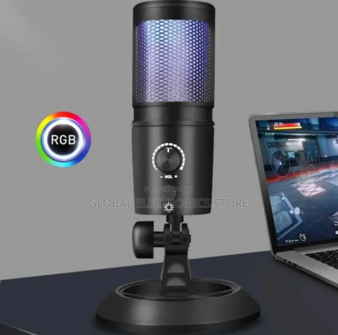 ለዩቲዩብና ፌስቡክ ቀጥታ ስርጭት/ቪሎግ ቀረፃ/ቃለ -መጠይቅ/ኮንፈረንስ/የመድረክ አፈፃፀም Mic