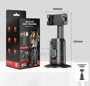 Auto Face Tracking Gimbal + RGB /LED Light