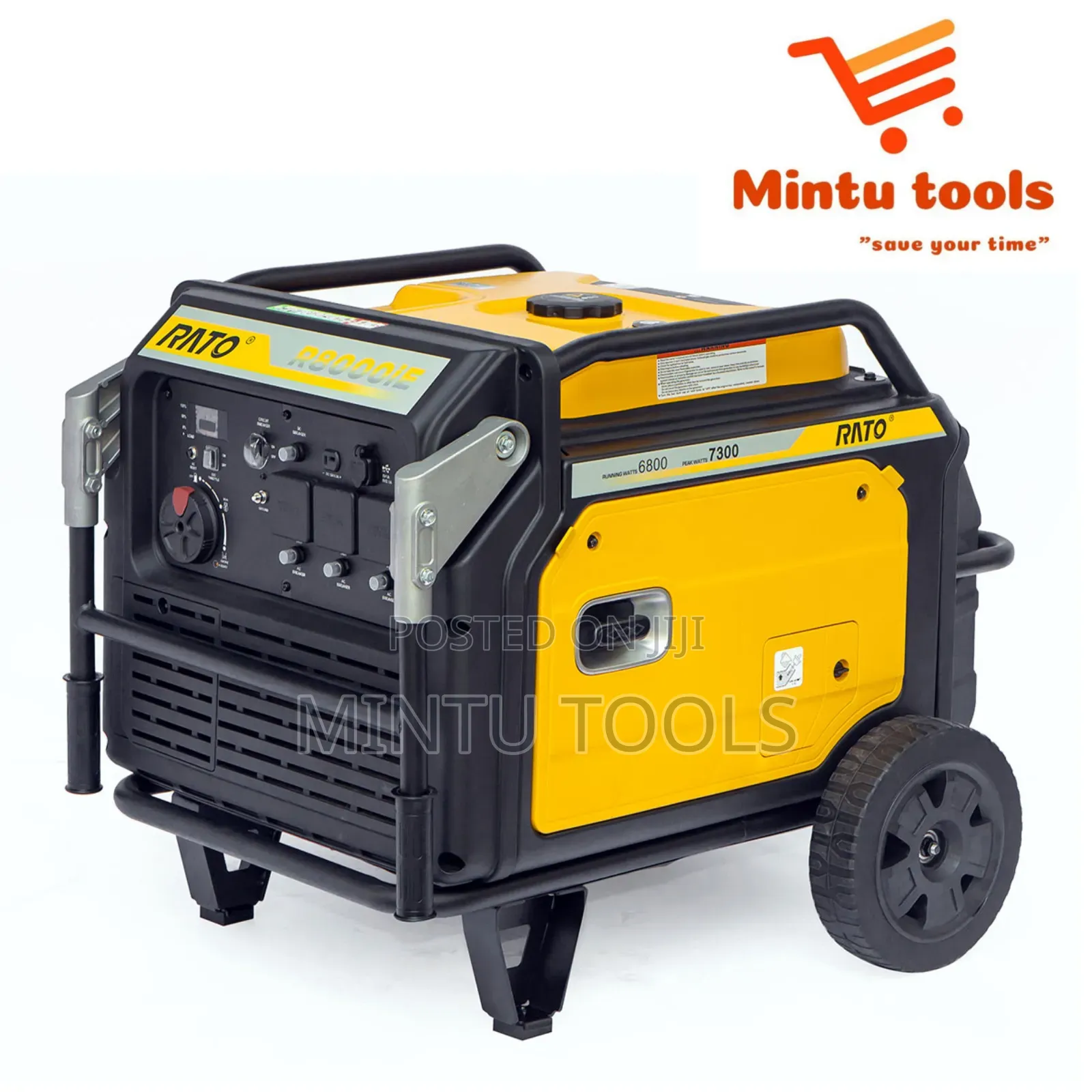 Rato 7.5kw Inverter Super Silent Generator