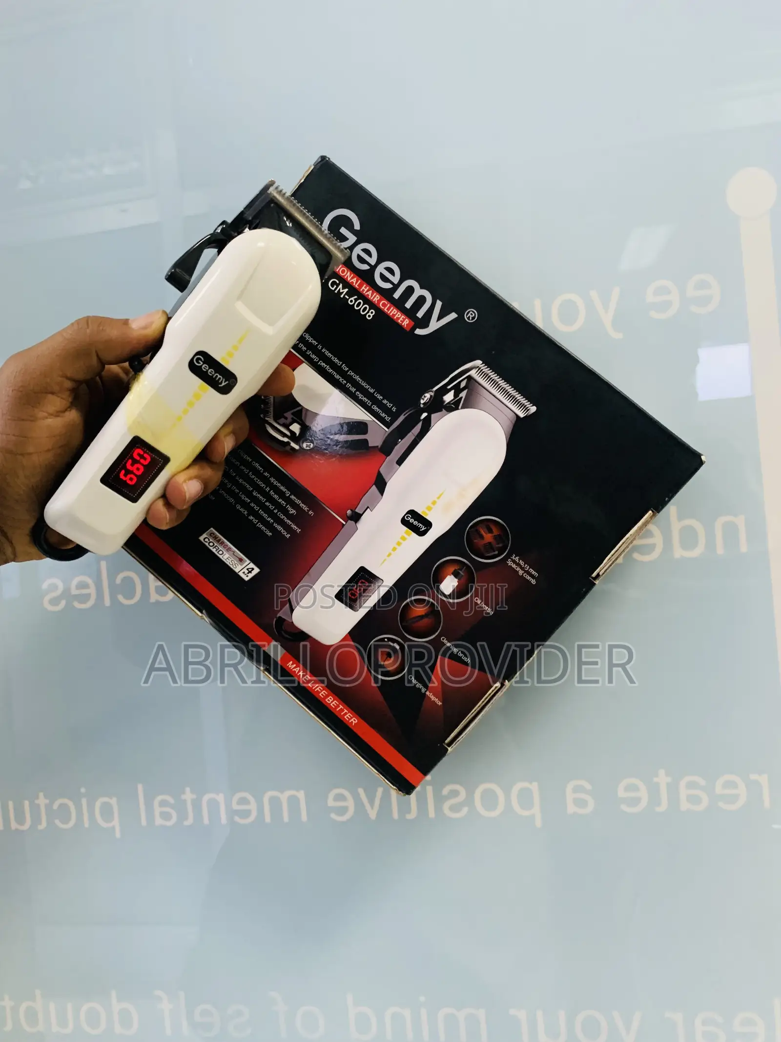 Geemy Hair Recharge Clipper/Hair Recharge Clipper/Battery