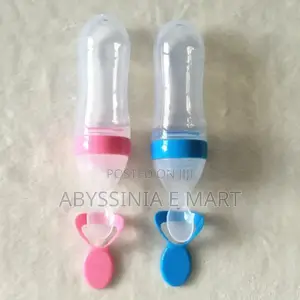 Baby Feeding Bottle Spoon With Container
