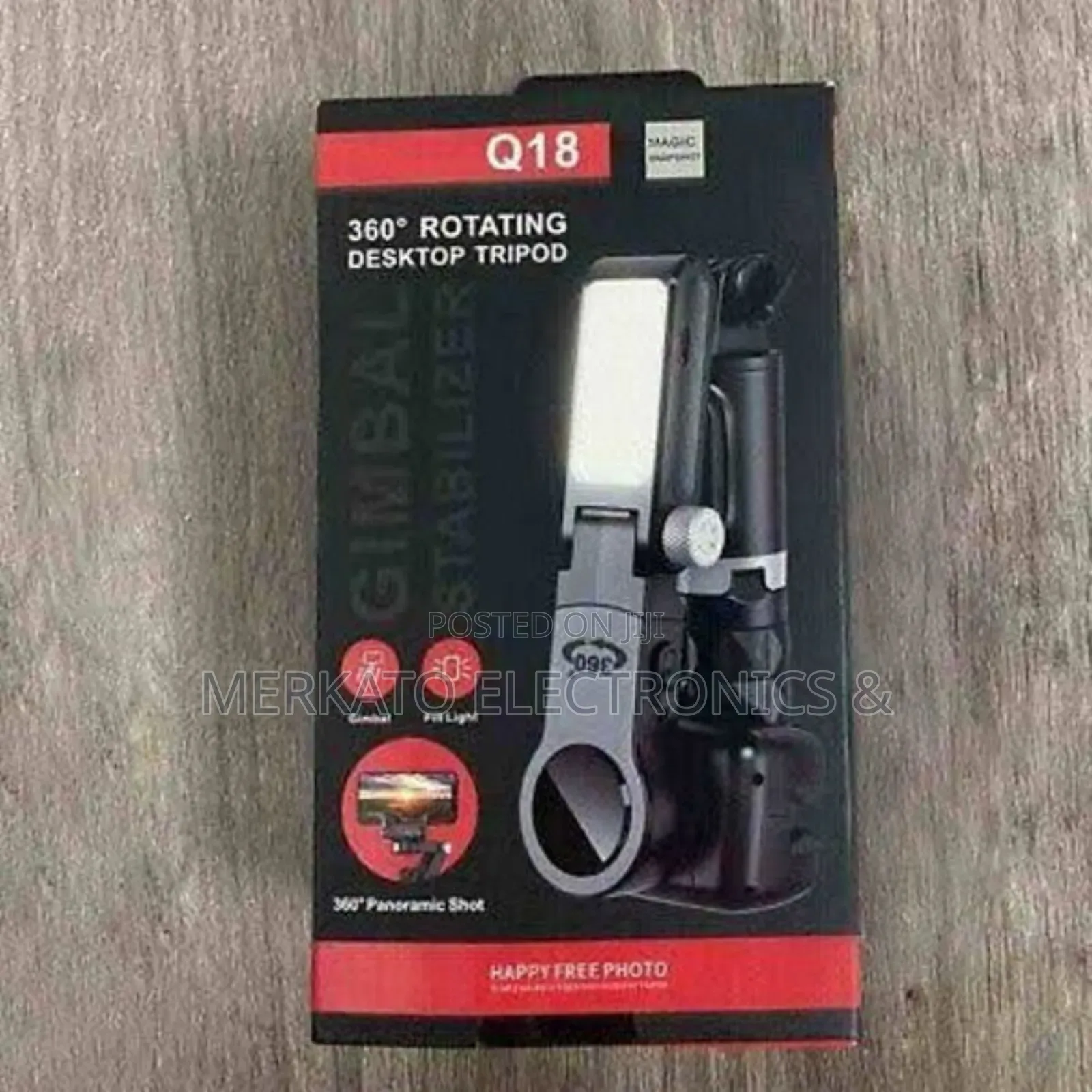 Gimbal Stabilizer Tripod Selfie Stick in One | Q18