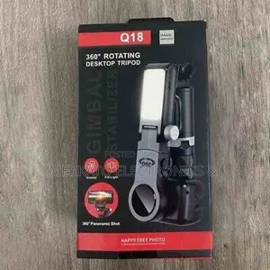 Gimbal Stabilizer Tripod Selfie Stick in One | Q18