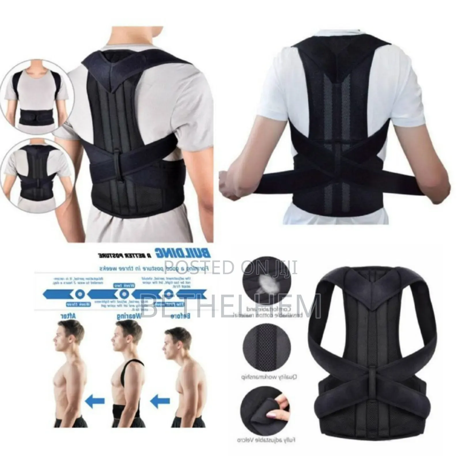 Adjustable Posture Corrector Belt