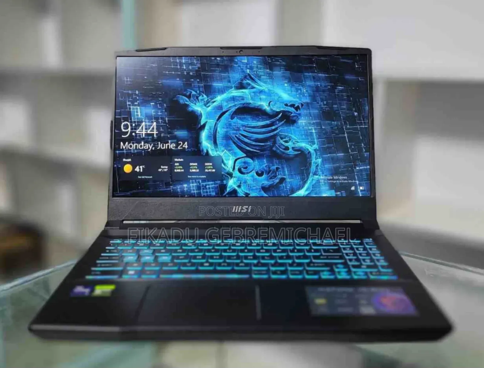 New Laptop MSI Katana GF66 16GB Intel Core I9 SSD 1T