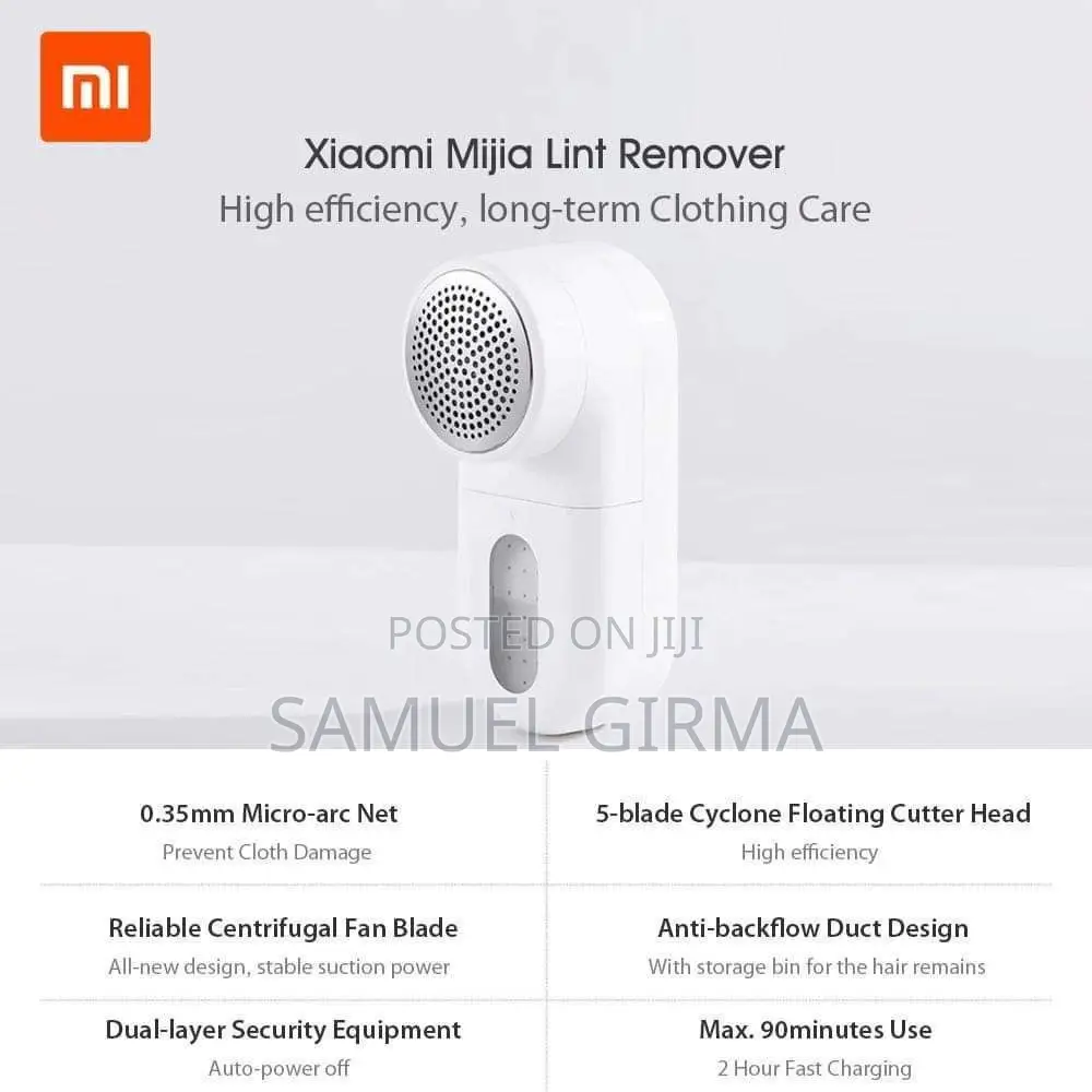 -Xiaomi Mijia Portable Lint Remover
 Original