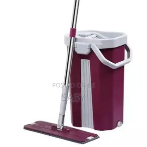 Magic Flat Mop and Bucket Set