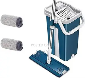 Magic Flat Mop and Bucket Set