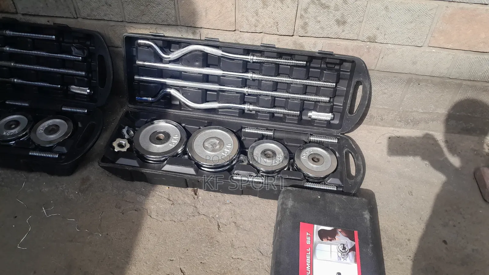 Adjustable Dumbbell and Barbell Set for Home Use