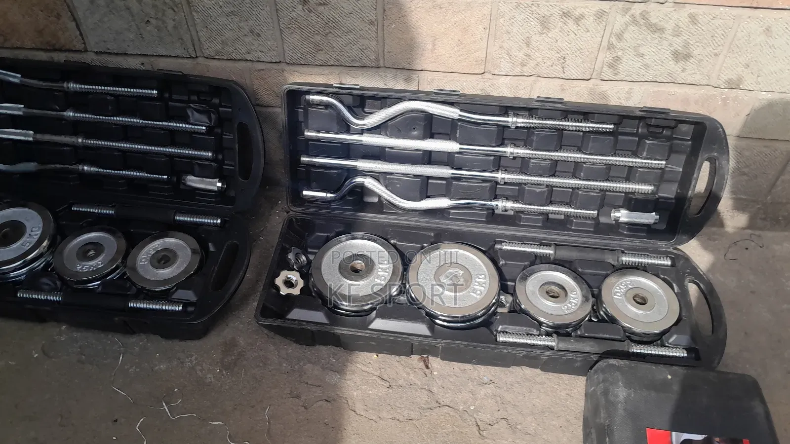 Adjustable Dumbbell and Barbell Set for Home Use