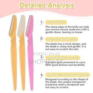 5 Piece Eyebrow Trimmer