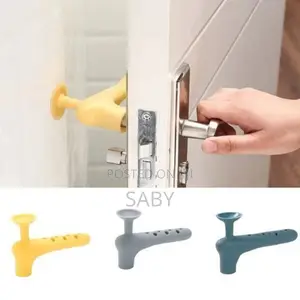 Photo - Silicone Door Knob Cover Suction Cup