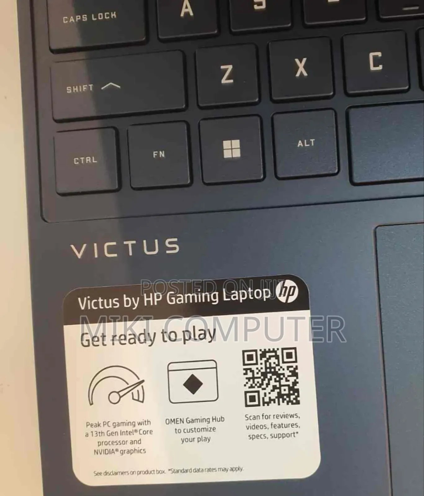 New Laptop HP Victus 15 8GB Intel Core I5 SSD 512GB
