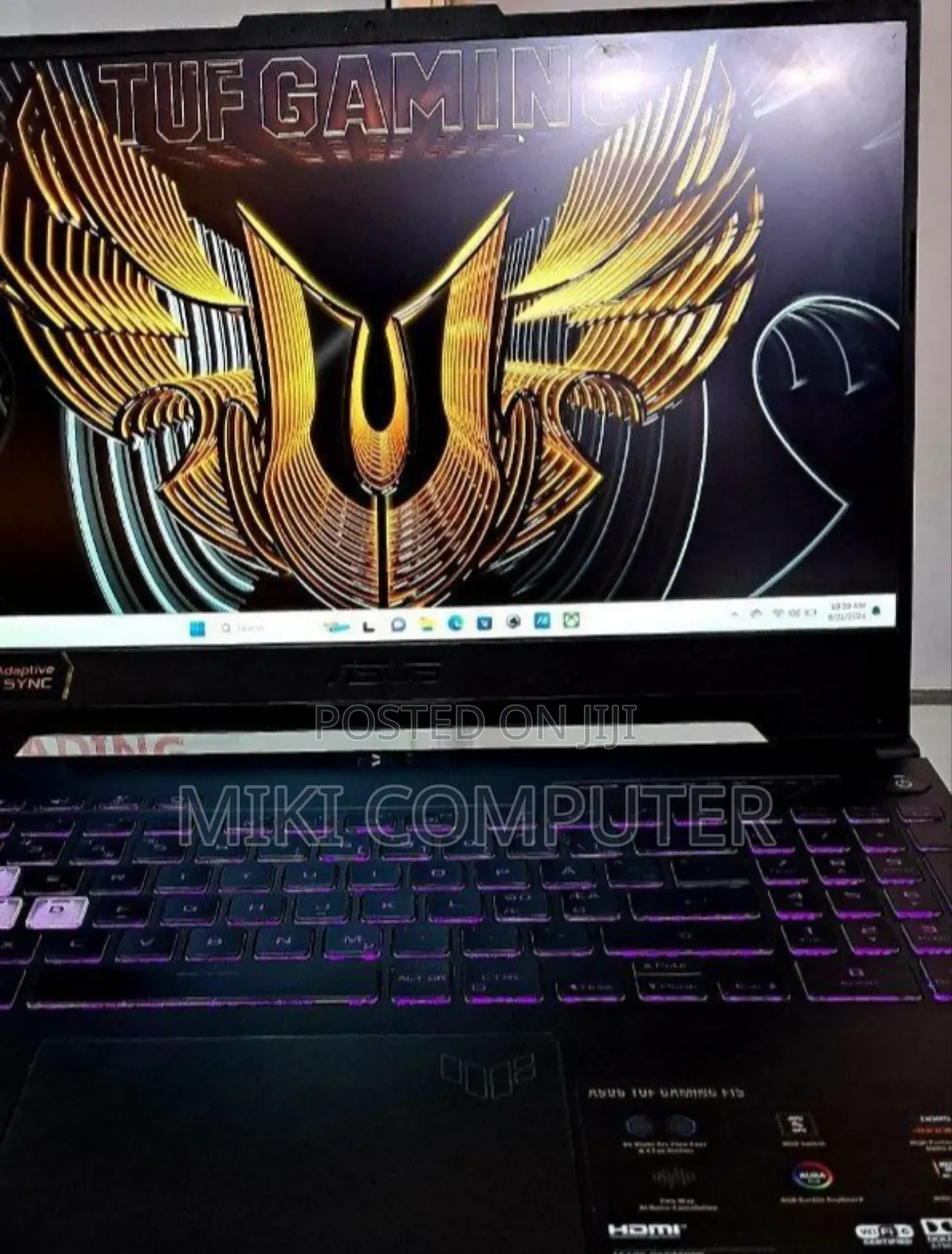New Laptop Asus TUF Gaming A15 32GB Intel Core I7 SSD 512GB