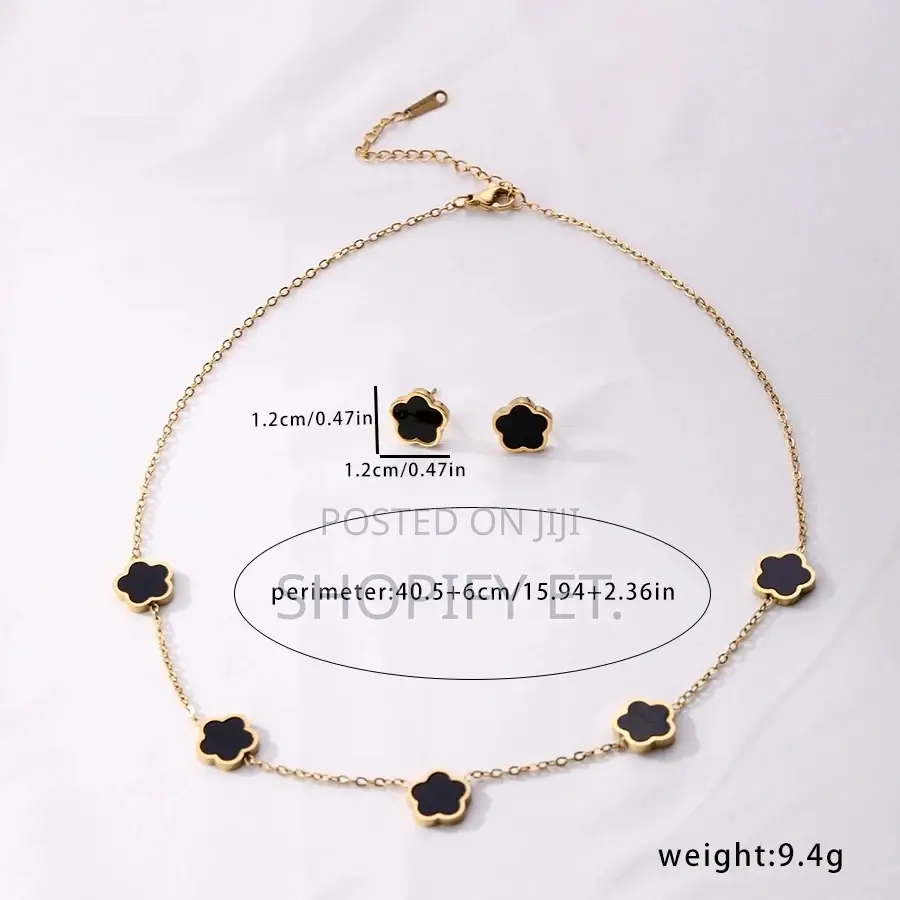 Necklace + Ear Rings (SHEIN)