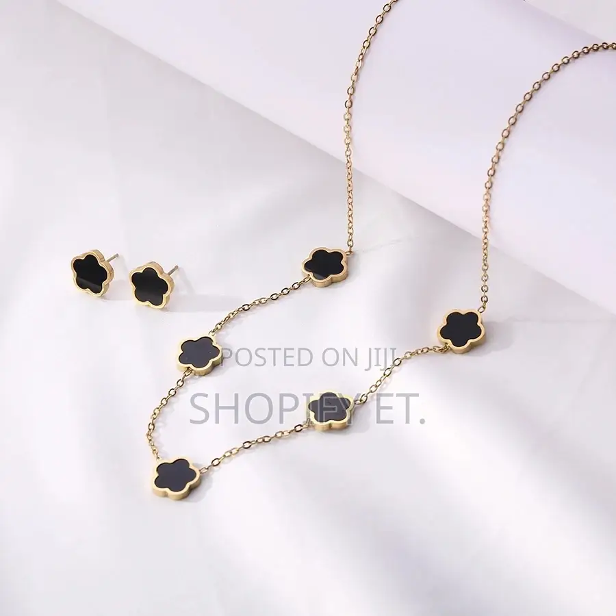 Necklace + Ear Rings (SHEIN)