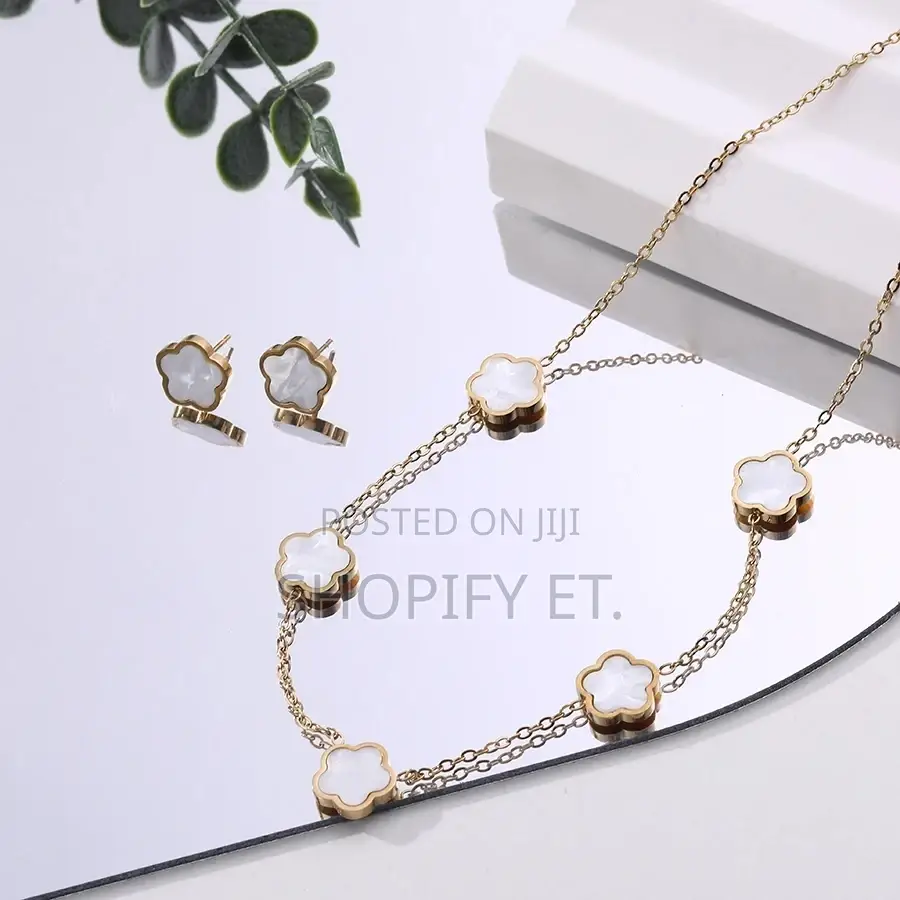 Necklace + Ear Rings (SHEIN)