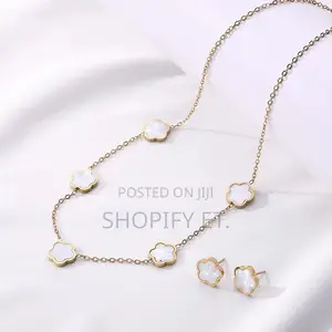 Necklace + Ear Rings (SHEIN)