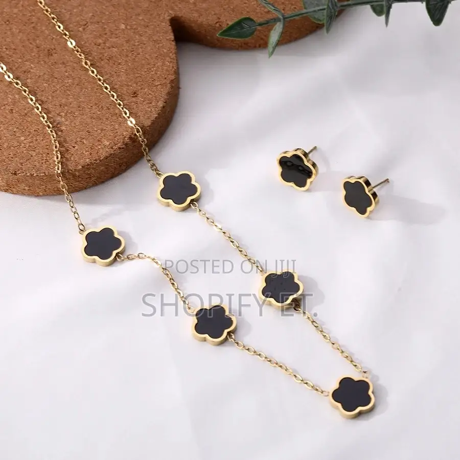 Necklace + Ear Rings (SHEIN)