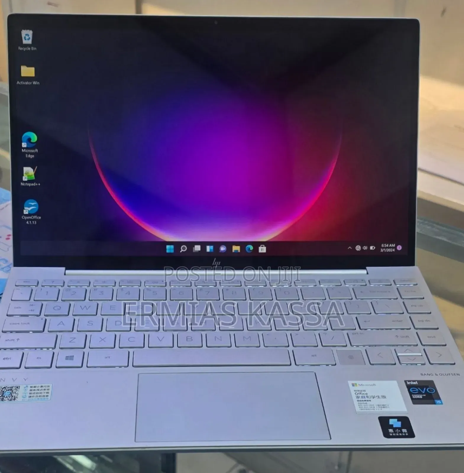 New Laptop HP Envy 15-Ep0xxx 16GB Intel Core I5 SSD 512GB