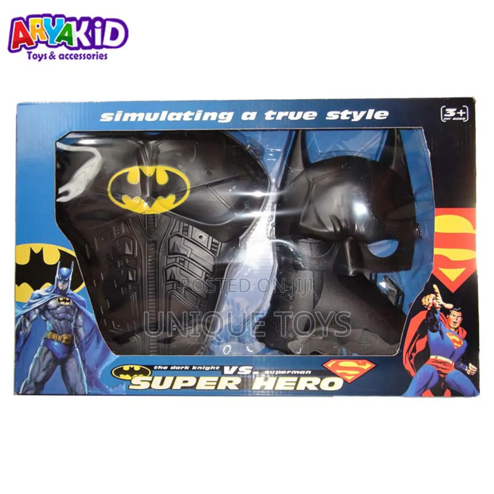Batman  Costume Set: 5 PCS