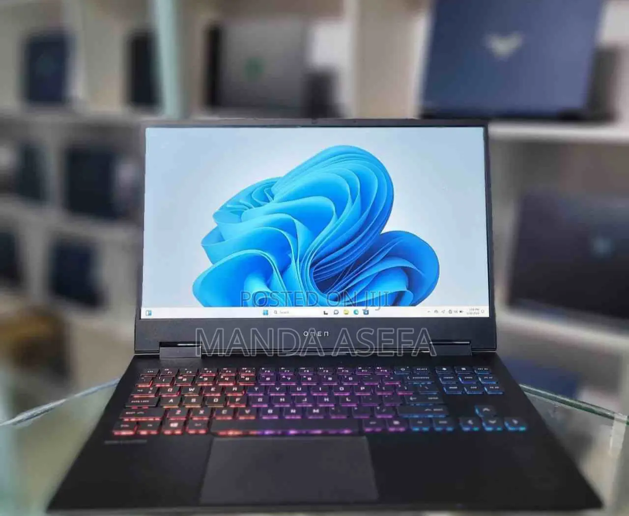 New Laptop HP Omen 15 16GB AMD Ryzen 7 SSD 512GB