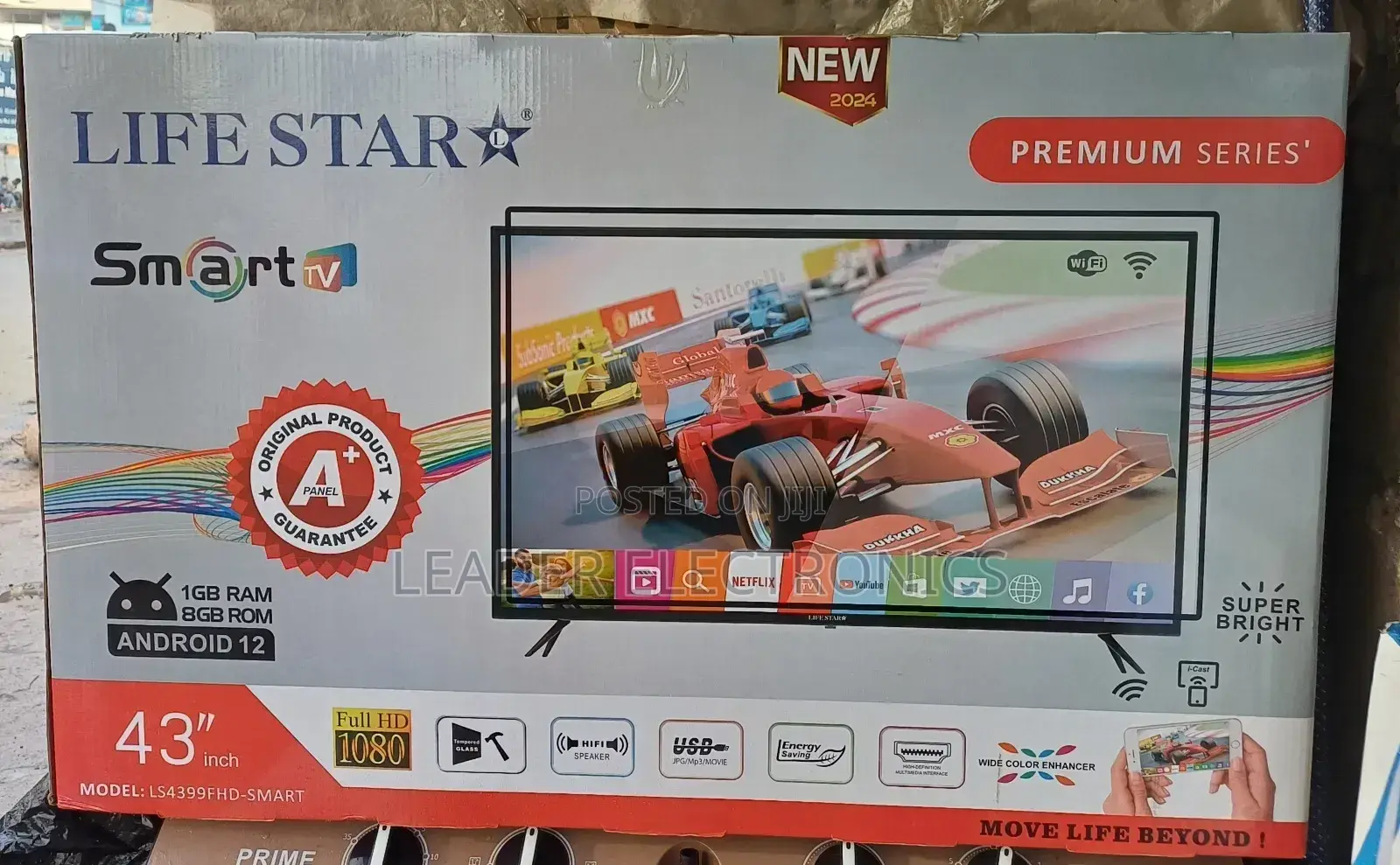 Lifestar Tv 43 Inch Smart Android Tv New Arrival 2024