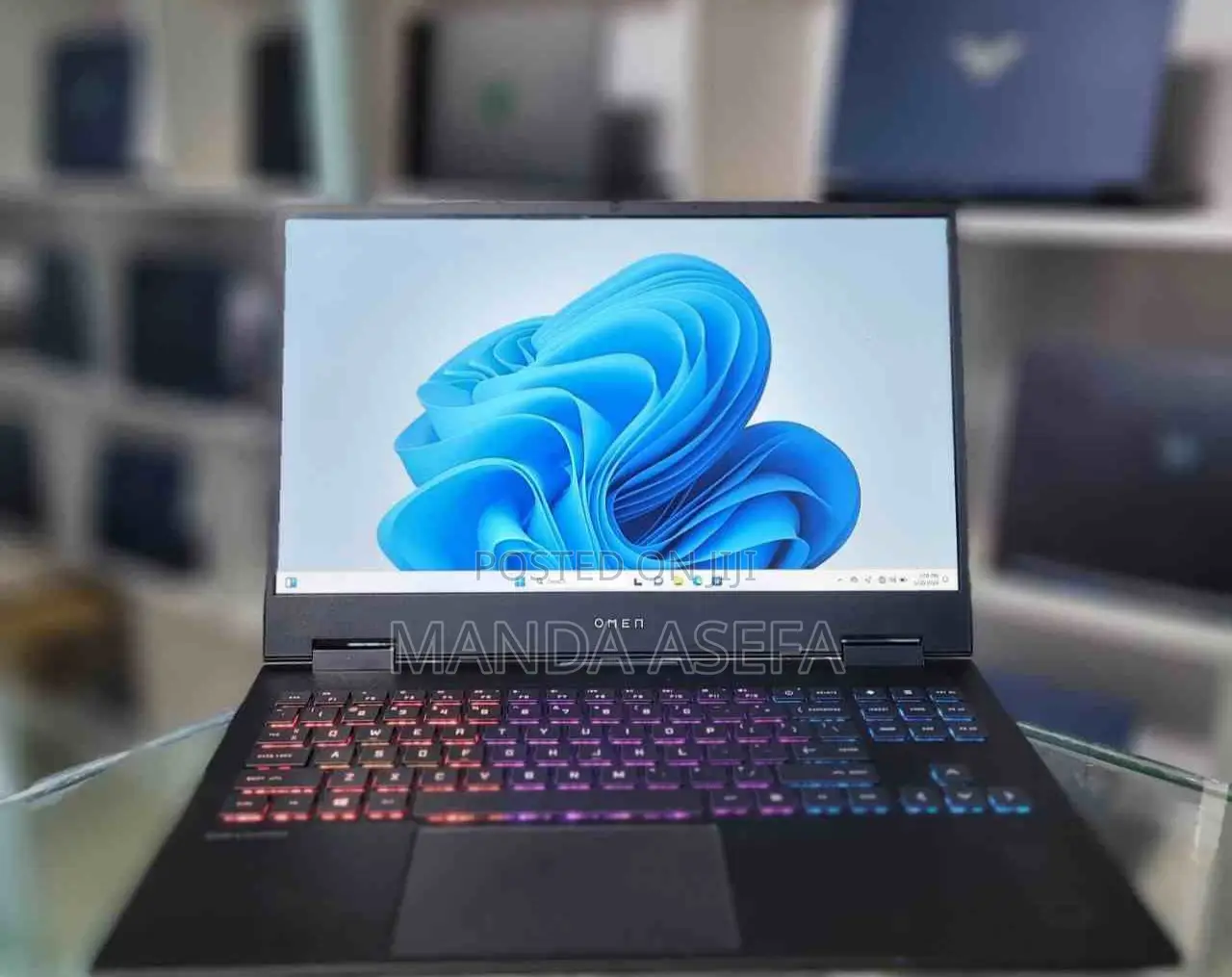 New Laptop HP Omen 15 16GB AMD Ryzen 7 SSD 512GB