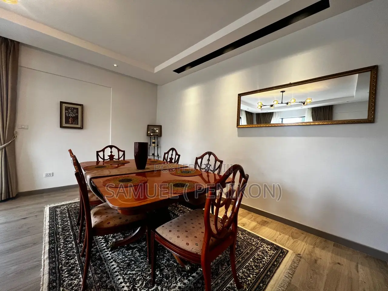 Furnished 3bdrm Apartment in Grand View Apartment, Bole for rent