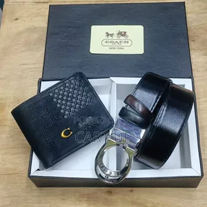 Coach Belt Wallet Combo