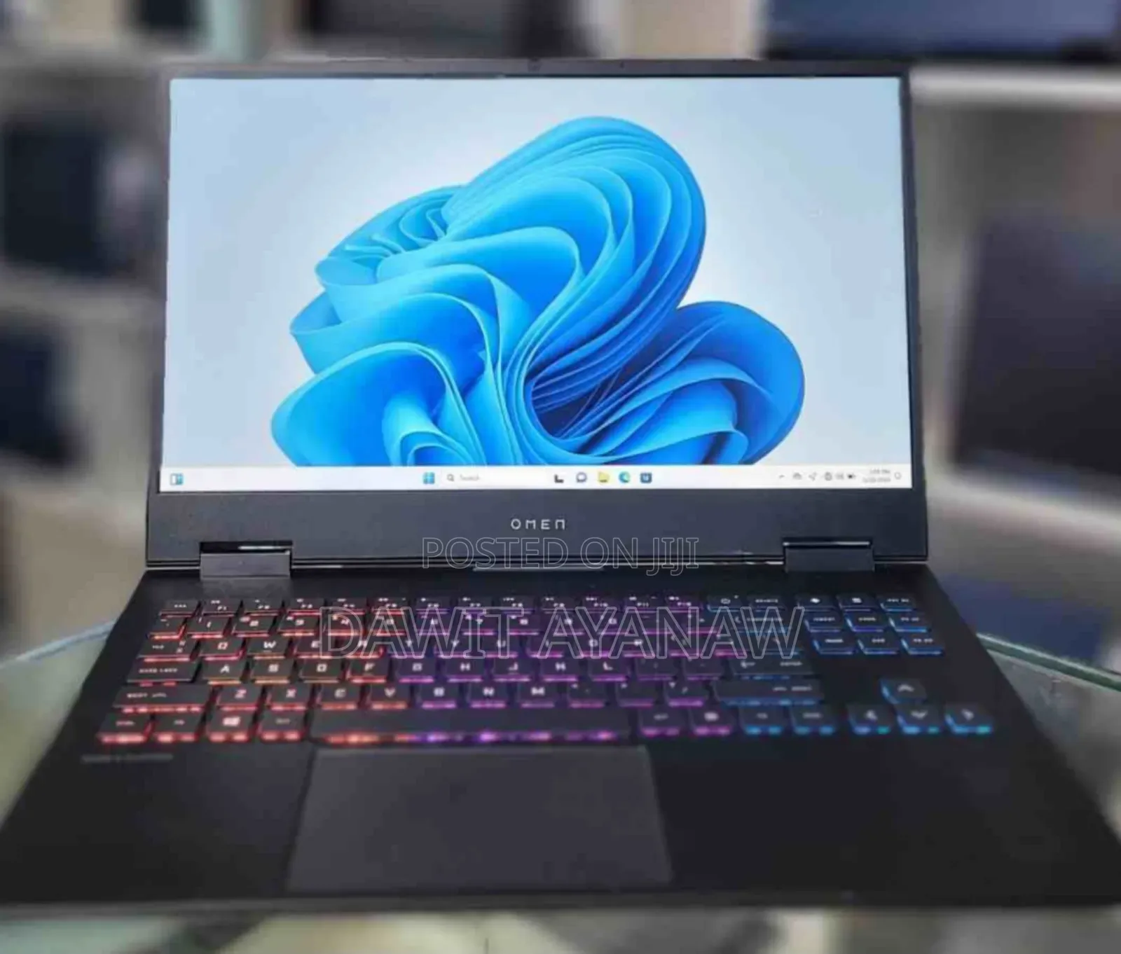 New Laptop HP Omen 15 16GB AMD Ryzen 7 SSD 512GB