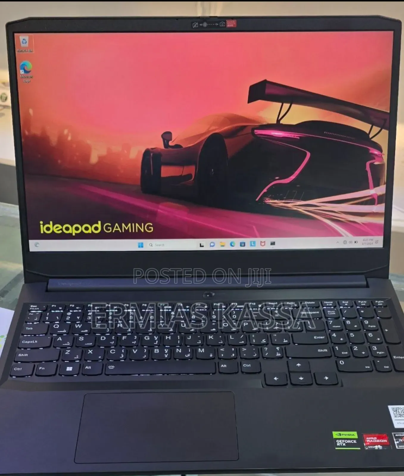 New Laptop Lenovo Ideapad Gaming 3 8GB AMD Ryzen 5 SSD 512GB