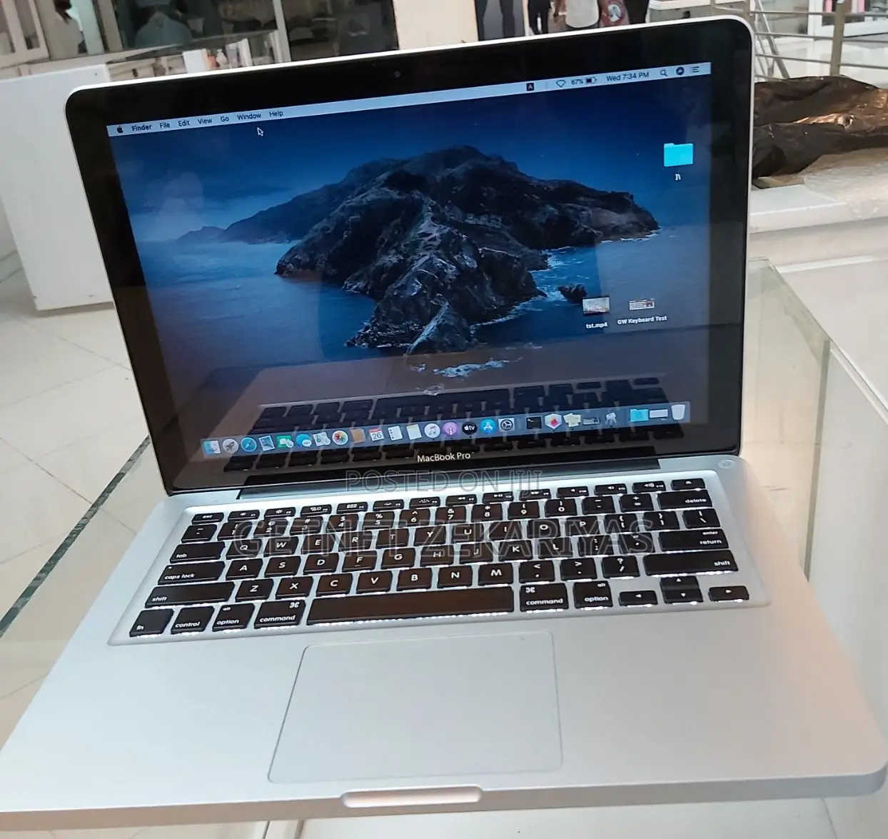 New Laptop Apple MacBook Pro 2012 8GB Intel Core I7 HDD 500GB