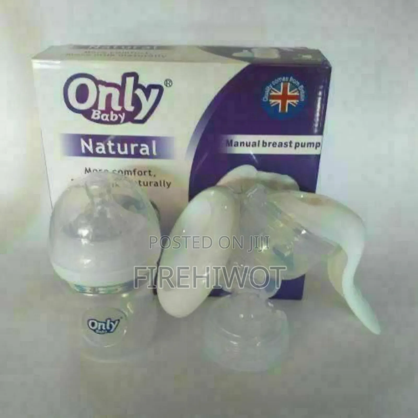 Only Baby Manual Breast Pump የእናት ጡት ማለቢያ