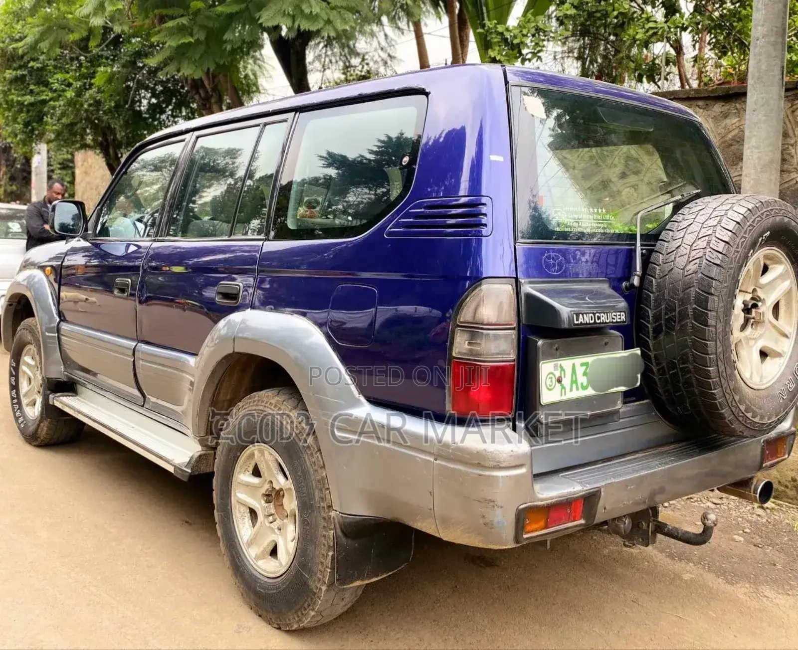 Toyota Land Cruiser Prado 3.0 D-4D 5dr 2000 Purple