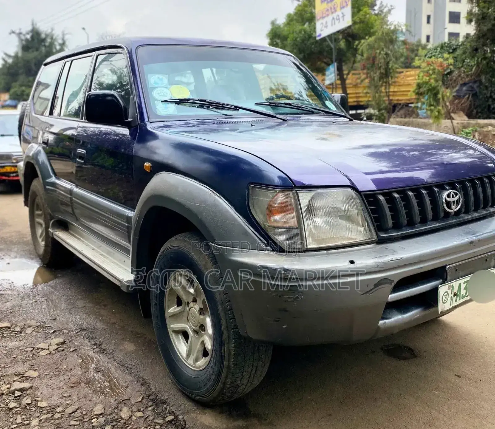 Toyota Land Cruiser Prado 3.0 D-4D 5dr 2000 Purple