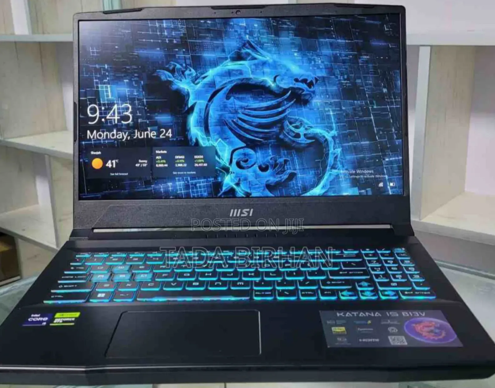 New Laptop MSI GP75 Leopard 18GB Intel Core I9 SSD 1T