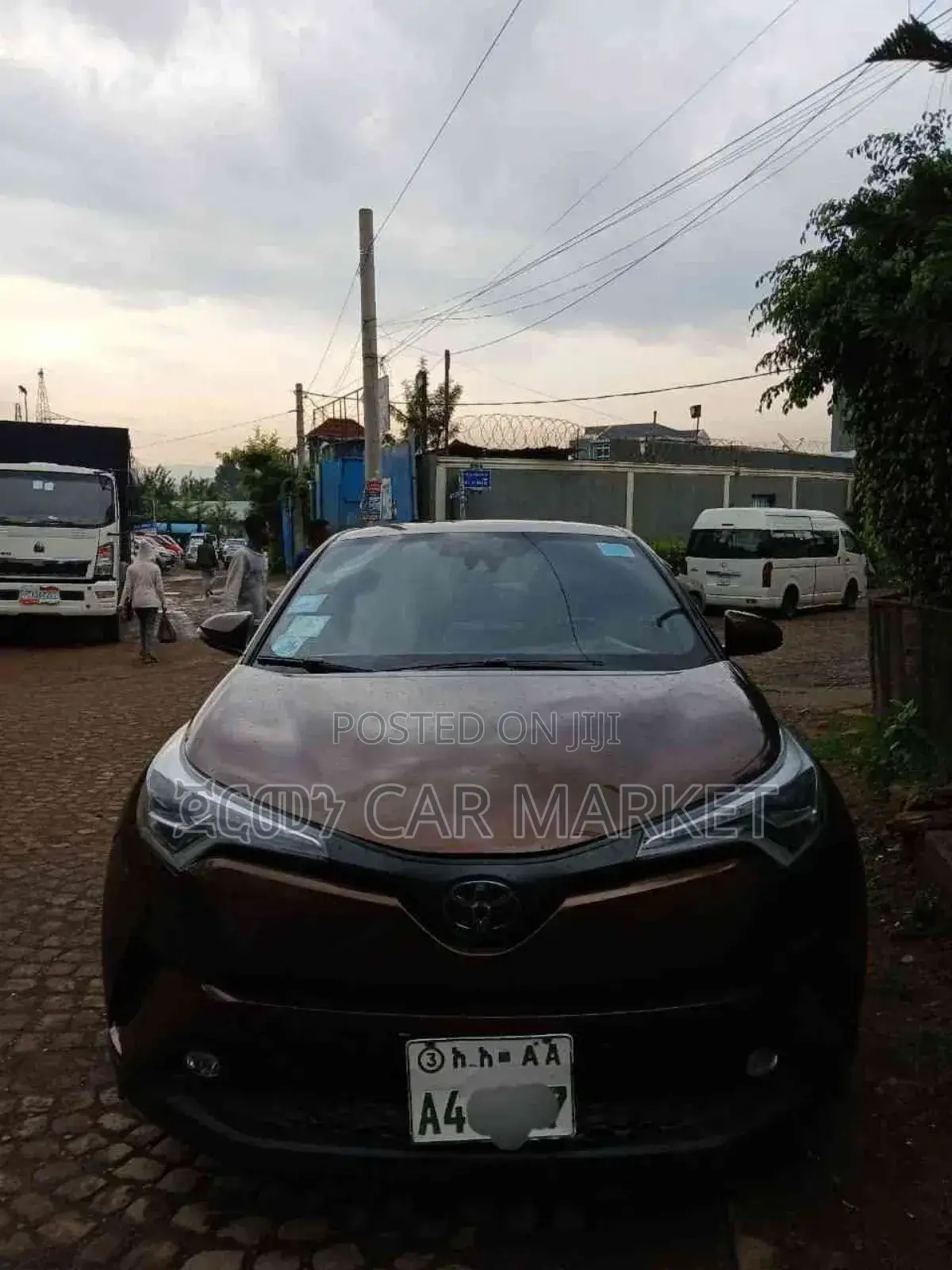 Toyota C-HR 2017 Burgundy