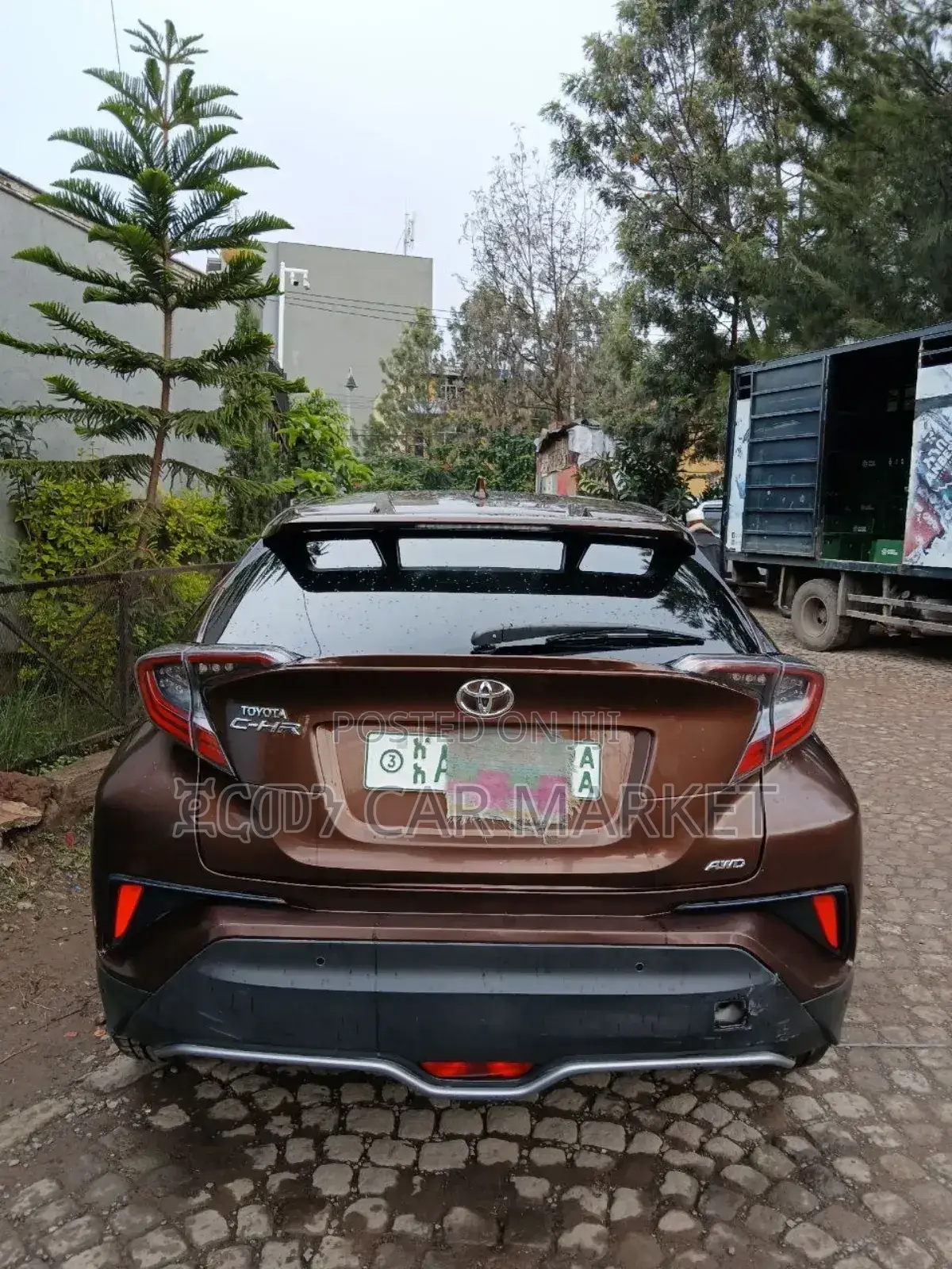 Toyota C-HR 2017 Burgundy