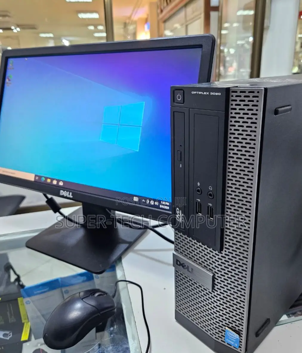 New Desktop Computer Dell OptiPlex 3020 4GB Intel Core I5 HDD 500GB