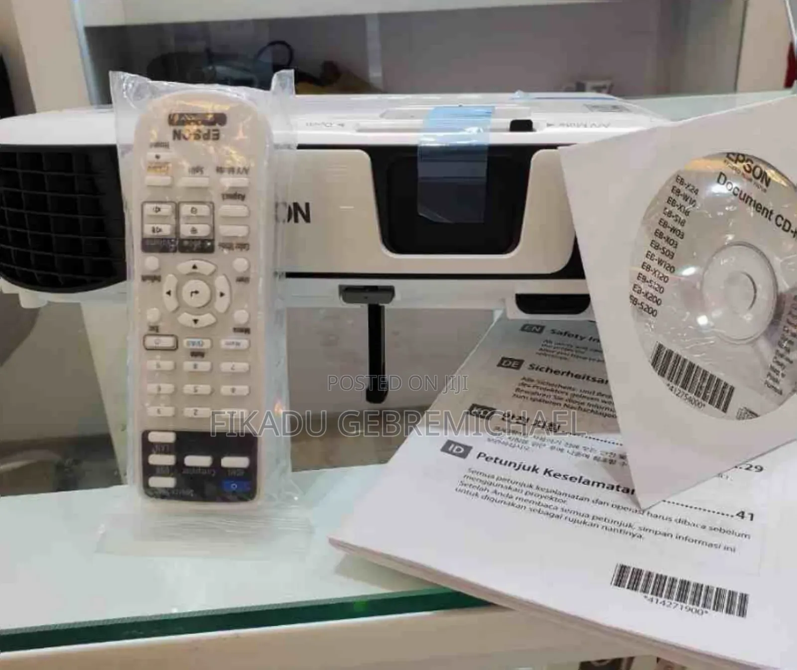 Brand New With Manual Epson Projector