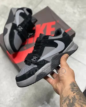 Photo - Travis Scott Jordan Jump Fashion Shoes