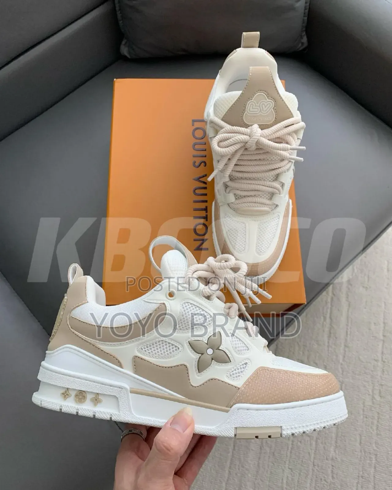 LV Trainer Fashion Shoes