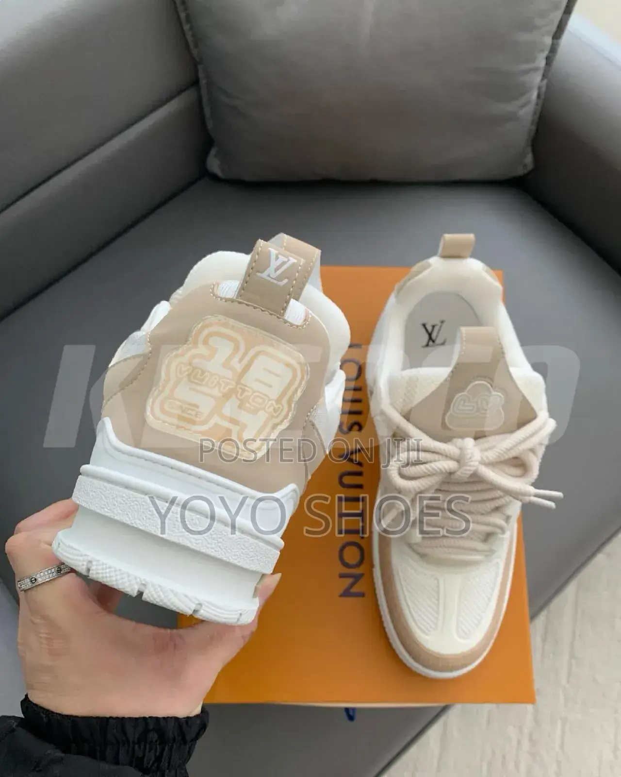 LV Trainer Fashion Shoes