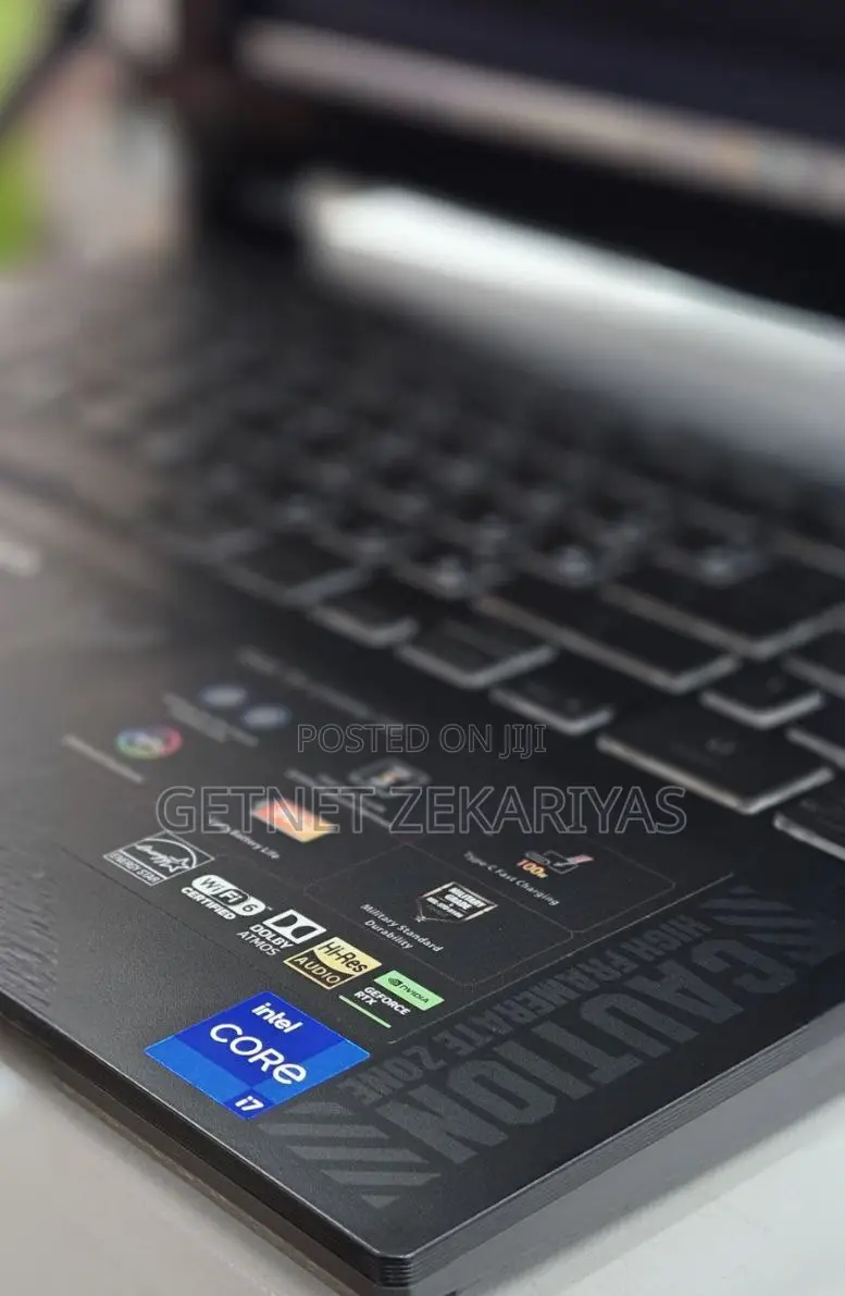 New Laptop Asus TUF Dash F15 16GB Intel Core I7 SSD 1T