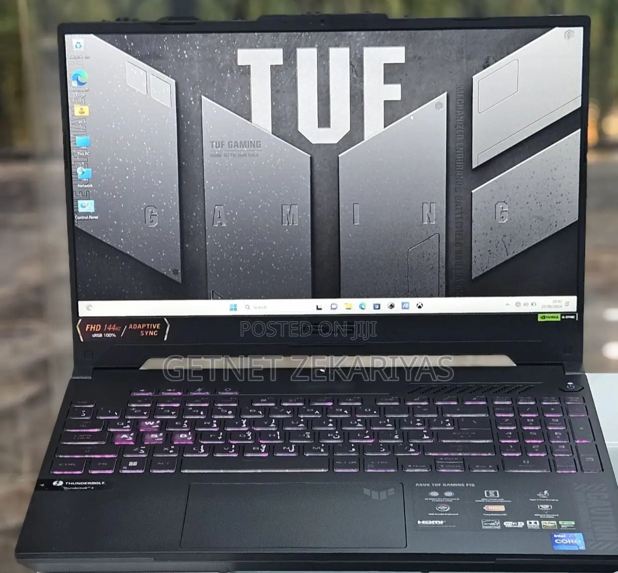 New Laptop Asus TUF Dash F15 16GB Intel Core I7 SSD 1T