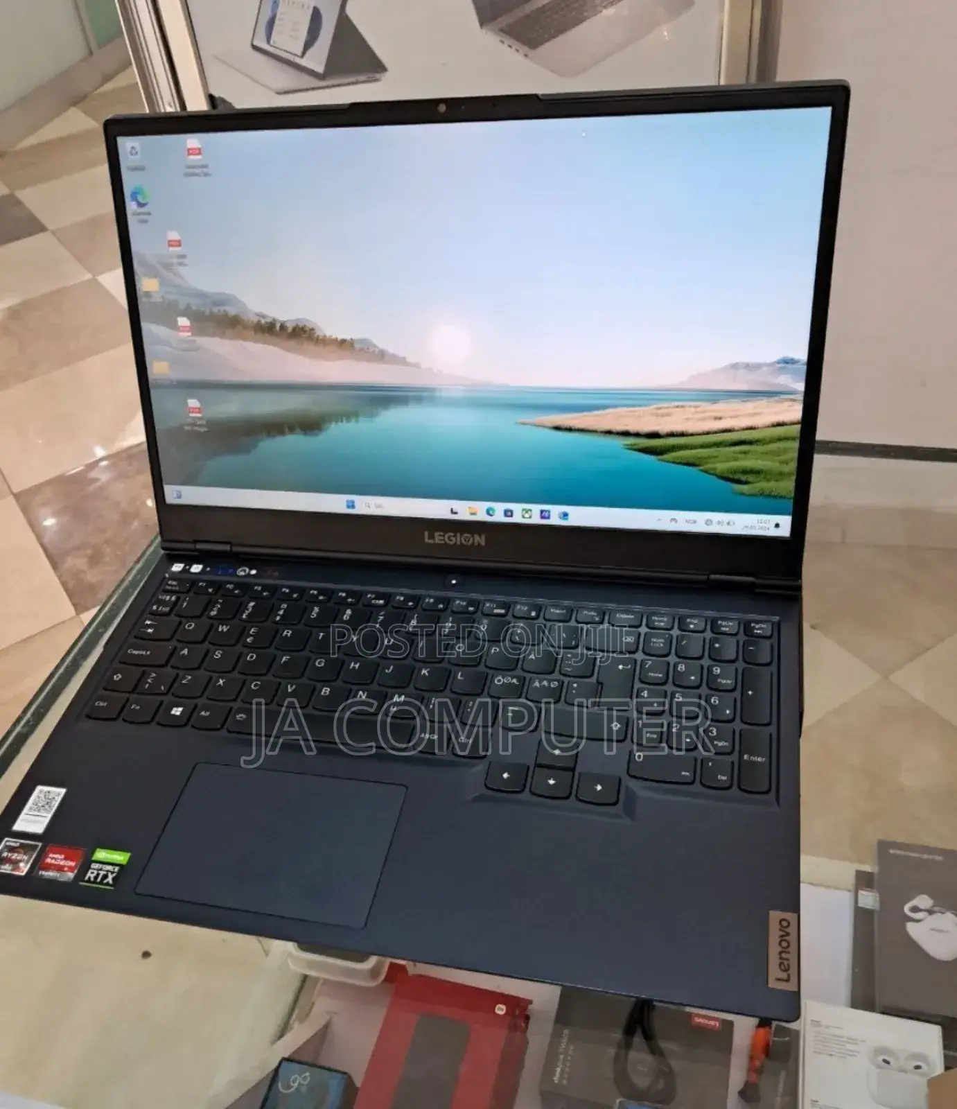 New Laptop Lenovo Legion 5 16GB AMD Ryzen 5 SSD 1.5T