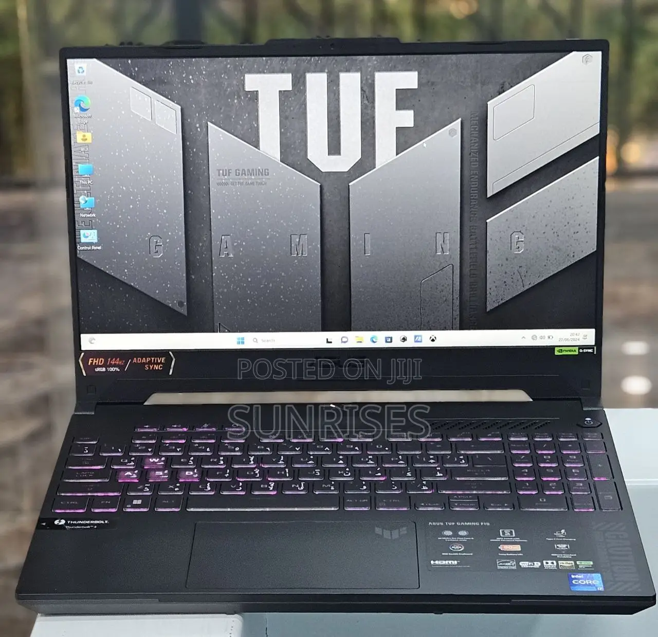 New Laptop Asus TUF Gaming A15 16GB Intel Core I7 SSD 1T