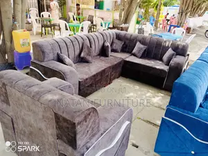 ኤልሼፕ ሶፋ በ Hd ስፖንጅ ከተለያየ የዲዛይን እና ከለር አማራጮች